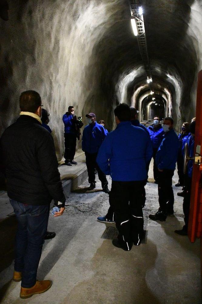 Besuch Bunker Mitholz 06.11.2021