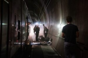 Rettungsuebung Loetschberg Basistunnel